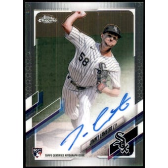 2021 Topps Chrome Rookie Autographs #RAJL Jimmy Lambert