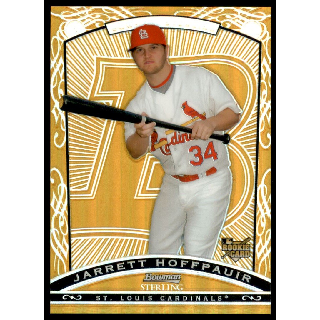 2009 Bowman Sterling Gold Refractors #JH Jarrett Hoffpauir