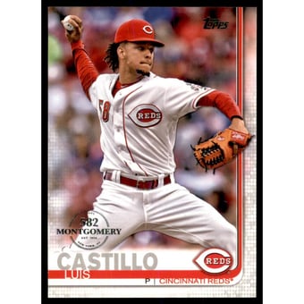 2019 Topps Factory Set 582 Montgomery #156 Luis Castillo