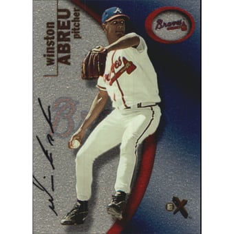 2001 E-X Prospect Autographs #117 Winston Abreu/250