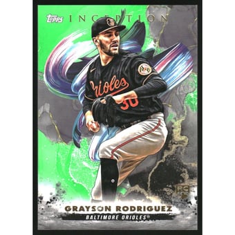 2023 Topps Inception Green #103 Grayson Rodriguez