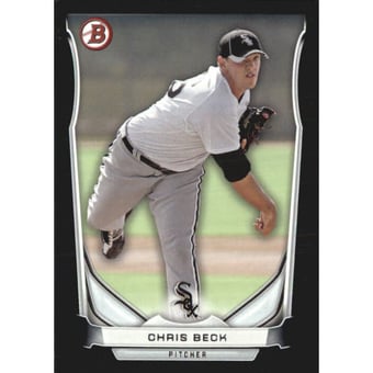 2014 Bowman Prospects Black #BP43 Chris Beck