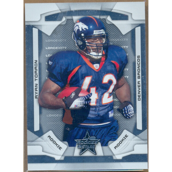2008 Leaf Rookies and Stars Longevity Parallel Silver #174 Ryan Torain 2008 Leaf Rookies and Stars Longevity Parallel Silver #174 Ryan Torain