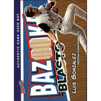 2004 Bazooka Blasts Bat Relics #LG Luis Gonzalez A