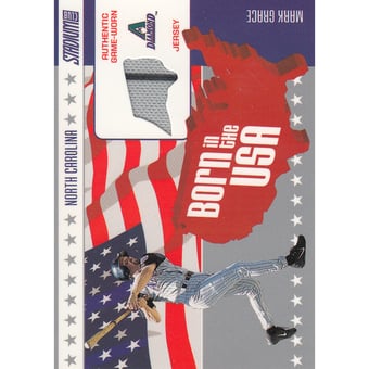 2003 Stadium Club Born in the USA Relics #MG Mark Grace Jsy