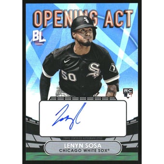 2023 Topps Big League Opening Act Autographs #OAASOS Lenyn Sosa