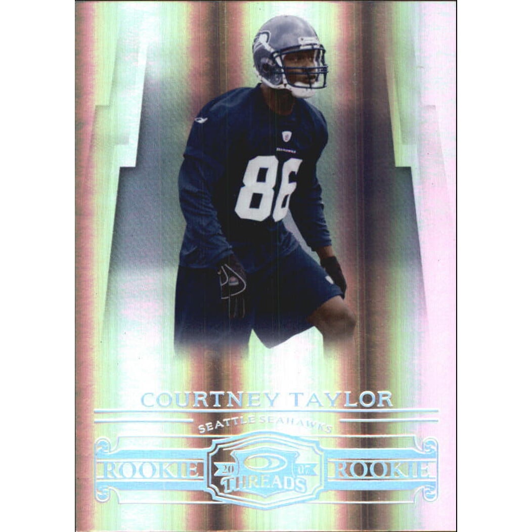2007 Donruss Threads Silver Holofoil #160 Courtney Taylor. rookie card picture