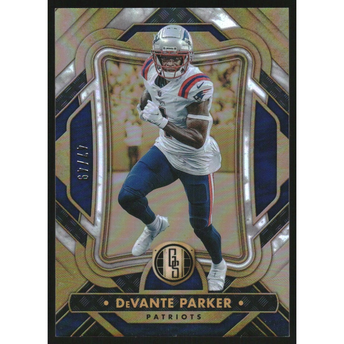 2023 Panini Gold Standard White Gold #87 DeVante Parker