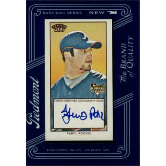 2009 Topps 206 Mini Framed Autograph #FMA14 James Parr