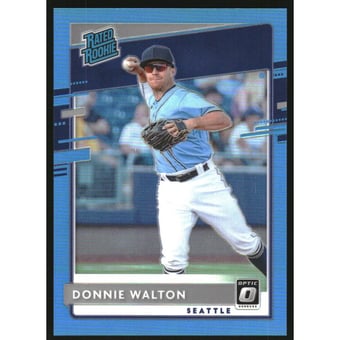 2020 Donruss Optic Carolina Blue #70 Donnie Walton RR