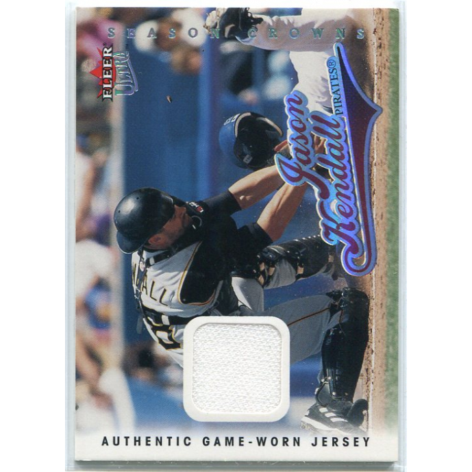 2004 Ultra Season Crowns Game Used #102 Jason Kendall Jsy 2004 Ultra Season Crowns Game Used #102 Jason Kendall Jsy