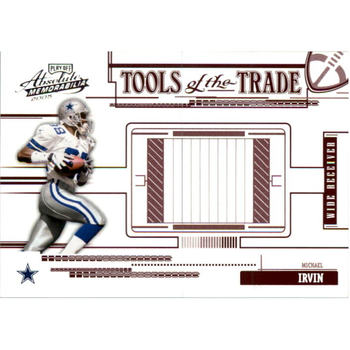 2005 Absolute Memorabilia Tools of the Trade Red #65 Michael Irvin