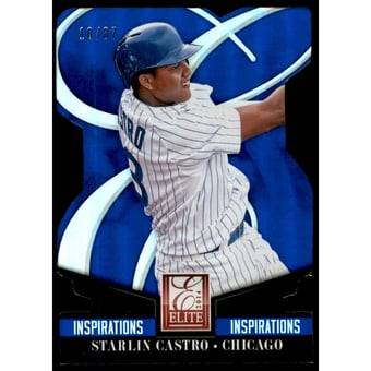 2014 Elite Inspirations #62 Starlin Castro/87