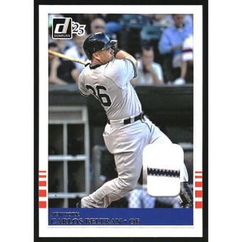 2025 Donruss Retro '85 Materials #31 Carlos Beltran