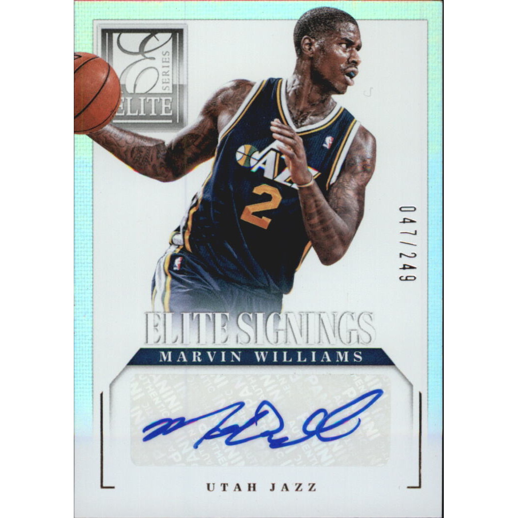 2012-13 Elite Series Elite Signings #35 Marvin Williams/249