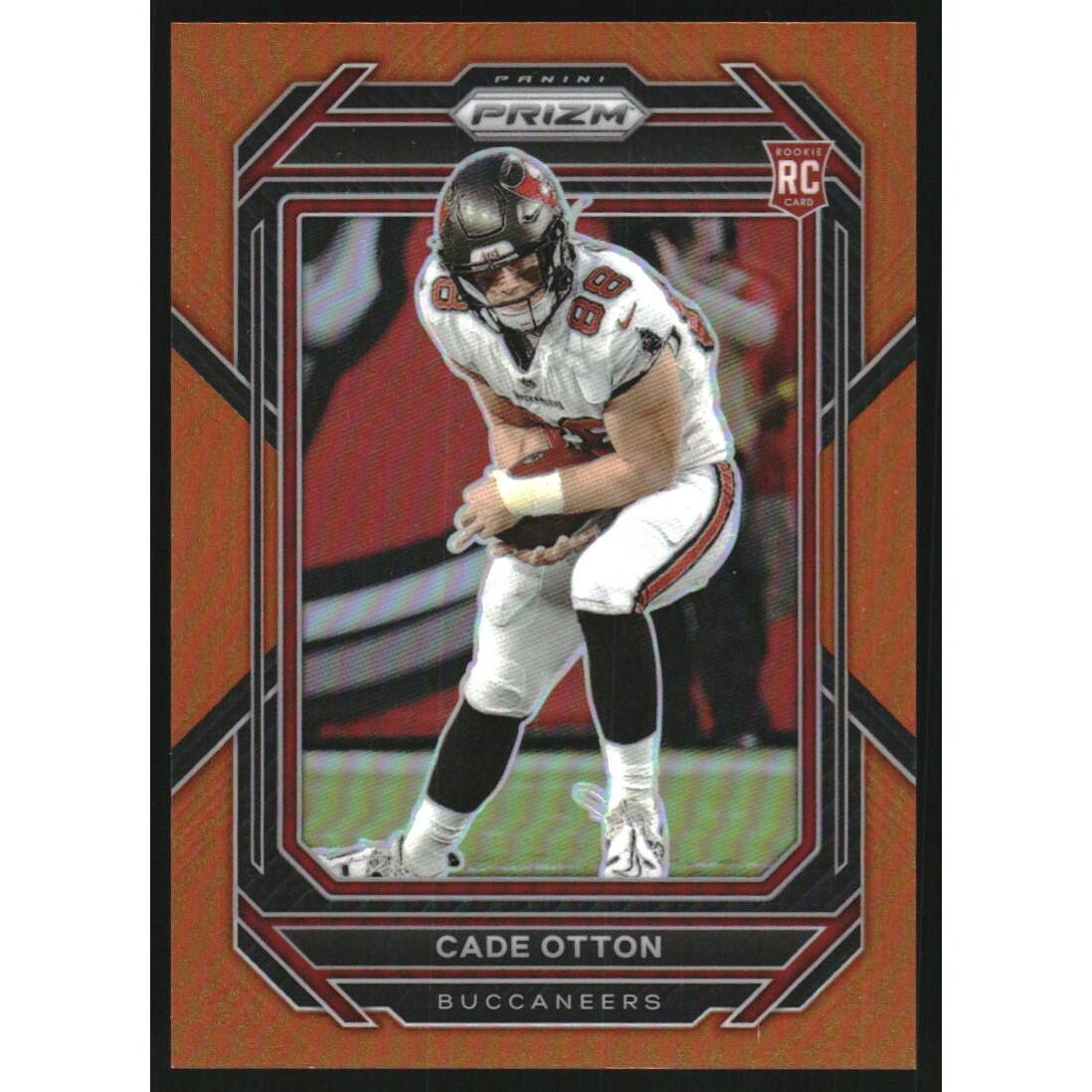 2022 Panini Prizm Prizms Orange #362 Cade Otton. rookie card picture