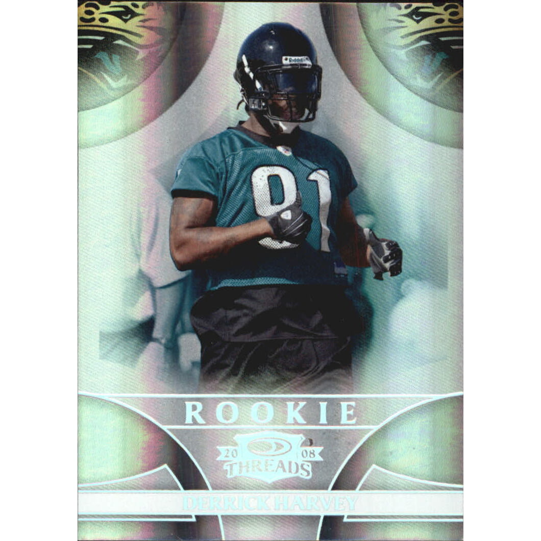 2008 Donruss Threads Silver Holofoil #177 Derrick Harvey