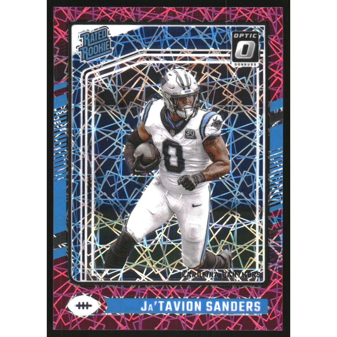 2024 Donruss Optic Pink Velocity #244 Ja'Tavion Sanders RR