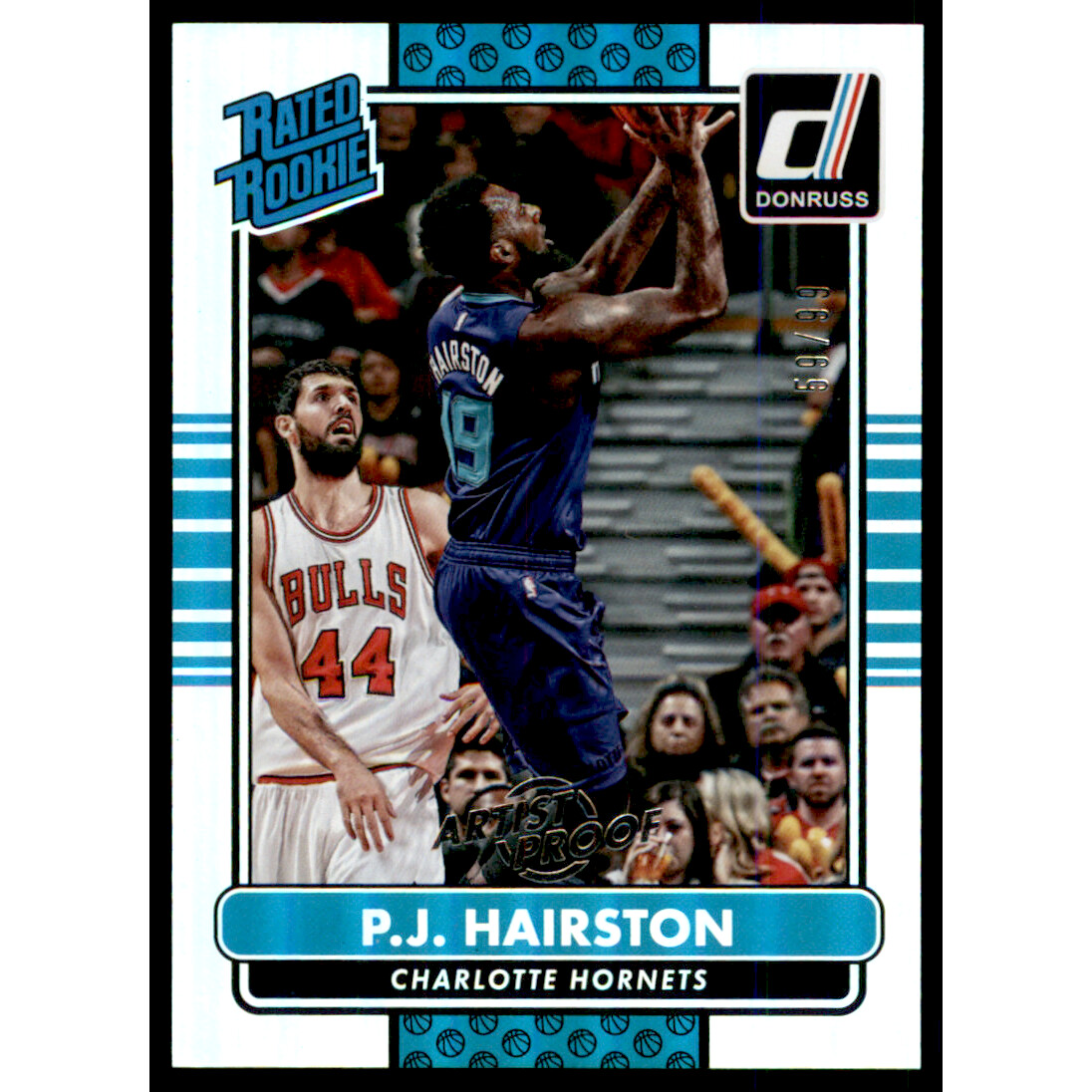 2014-15 Donruss Rated Rookies Artists Proofs #214 P.J. Hairston