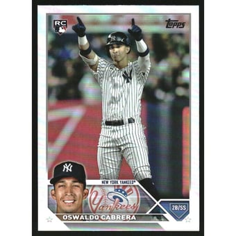 2023 Topps Rainbow Foil #487 Oswaldo Cabrera