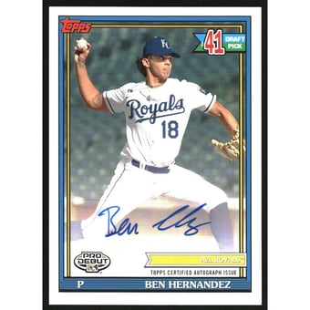 2021 Topps Pro Debut Autographs #PD178 Ben Hernandez