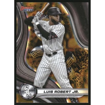 2024 Bowman's Best Gold Lava Refractors #18 Luis Robert Jr.