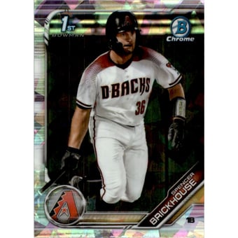 2019 Bowman Chrome Draft Sapphire #BDC175 Spencer Brickhouse