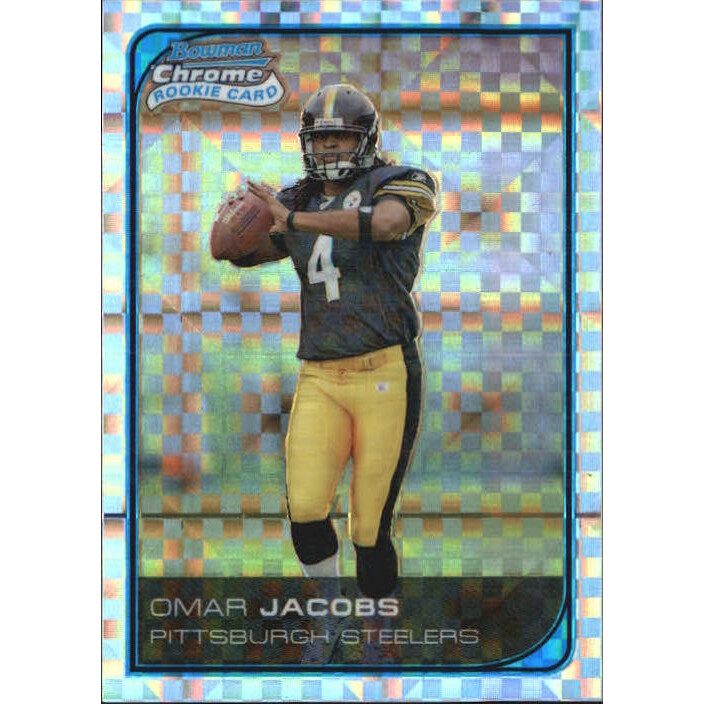 2006 Bowman Chrome Xfractors #248 Omar Jacobs