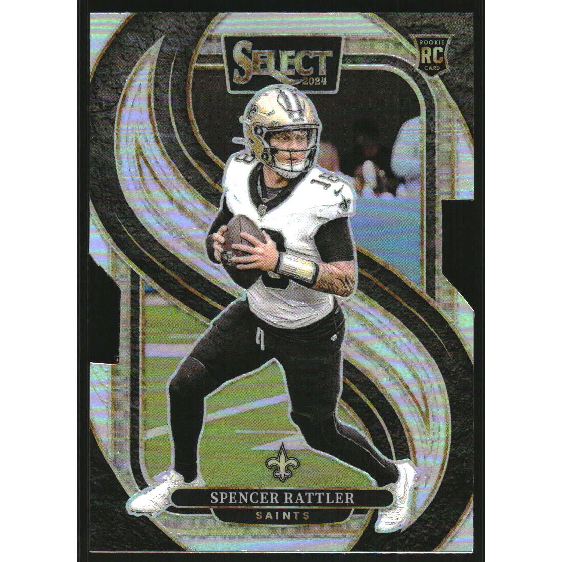2024 Select Prizm Silver Die Cut #130 Spencer Rattler