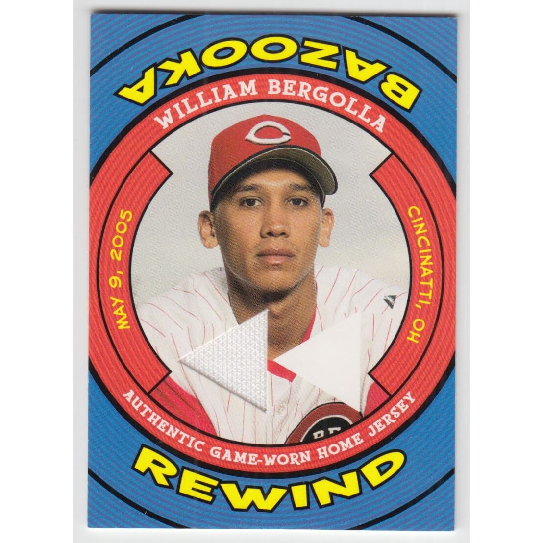 2006 Bazooka Rewind Relics #WB2 William Bergolla Jsy D