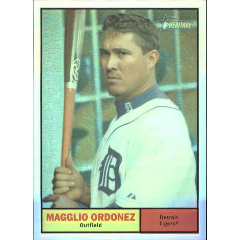 2010 Topps Heritage Chrome Refractors #C138 Magglio Ordonez