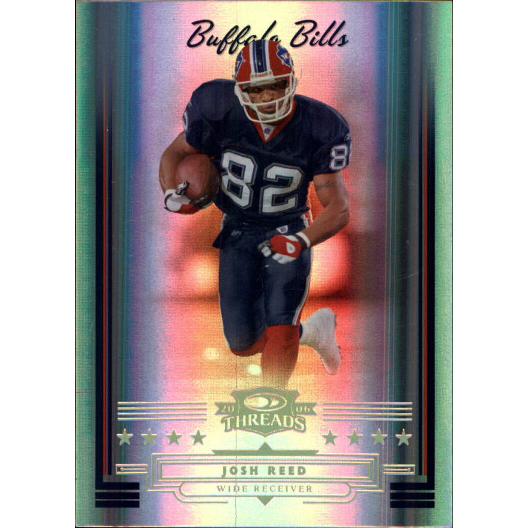 2006 Donruss Threads Gold Holofoil #28 Josh Reed. rookie card picture