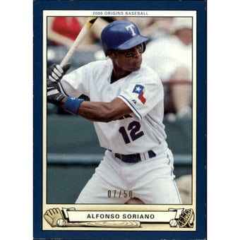 2005 Origins Blue #51 Alfonso Soriano