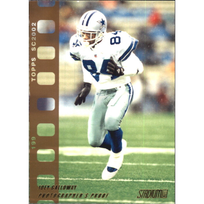2002 Stadium Club Photographer's Proofs #123 Joey Galloway