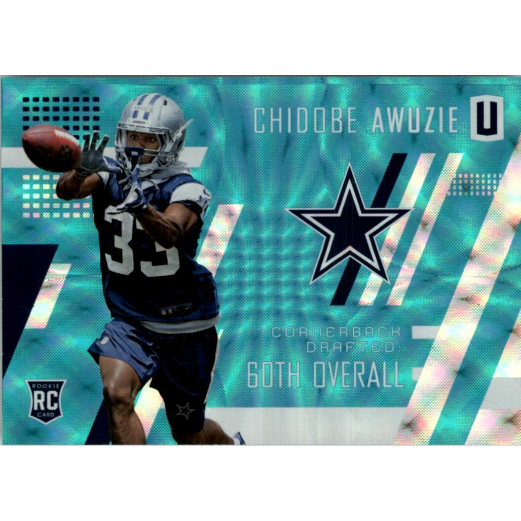2017 Panini Unparalleled Teal #267 Chidobe Awuzie