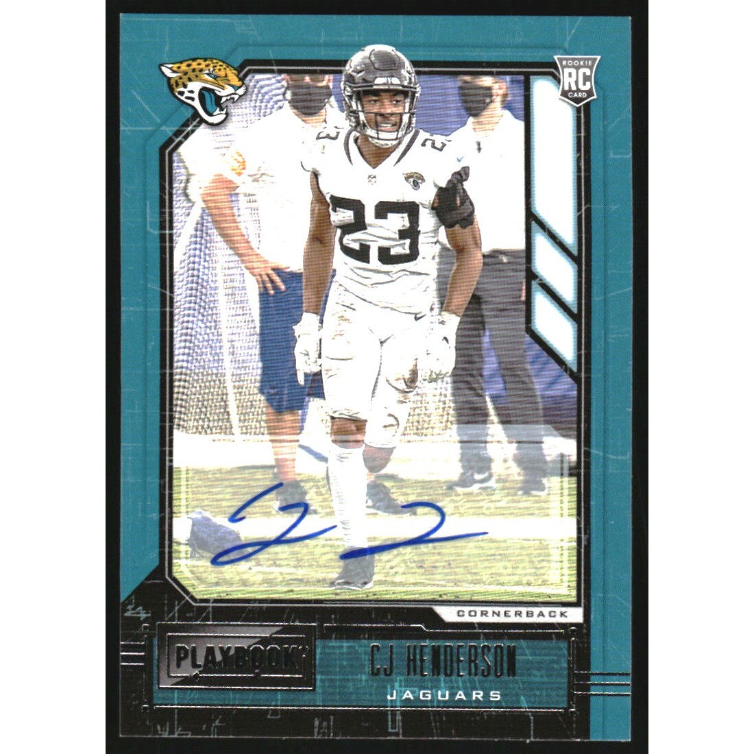 2020 Panini Playbook Rookies Signatures #182 C.J. Henderson