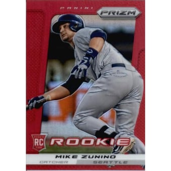 2013 Panini Prizm Prizms Red #224 Mike Zunino