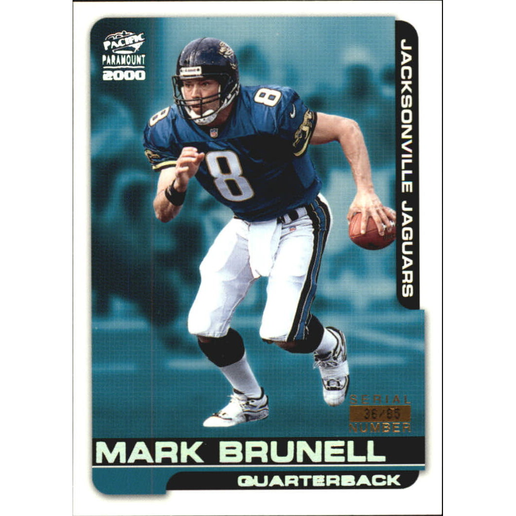 2000 Paramount HoloSilver #105 Mark Brunell