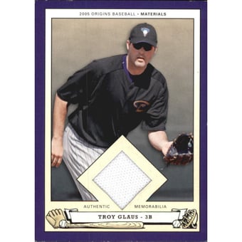 2005 Origins Materials Jersey #GL Troy Glaus