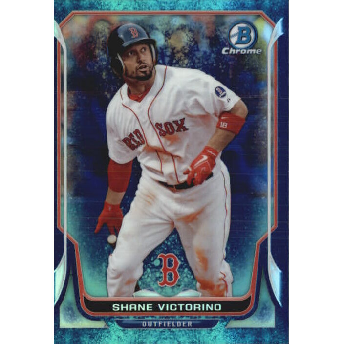 2014 Bowman Chrome Bubble Refractors #191 Shane Victorino