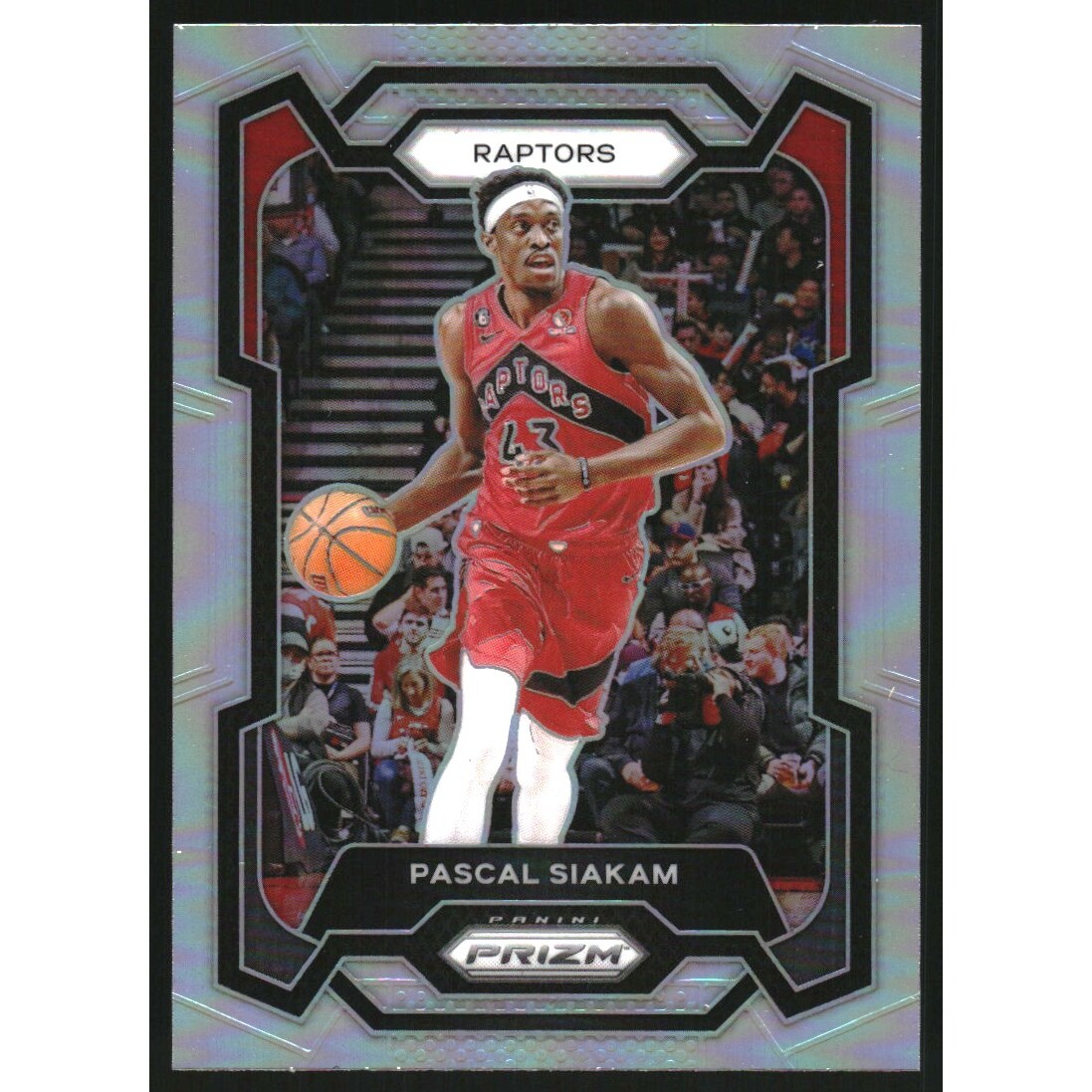 2023-24 Panini Prizm Prizms Silver #30 Pascal Siakam