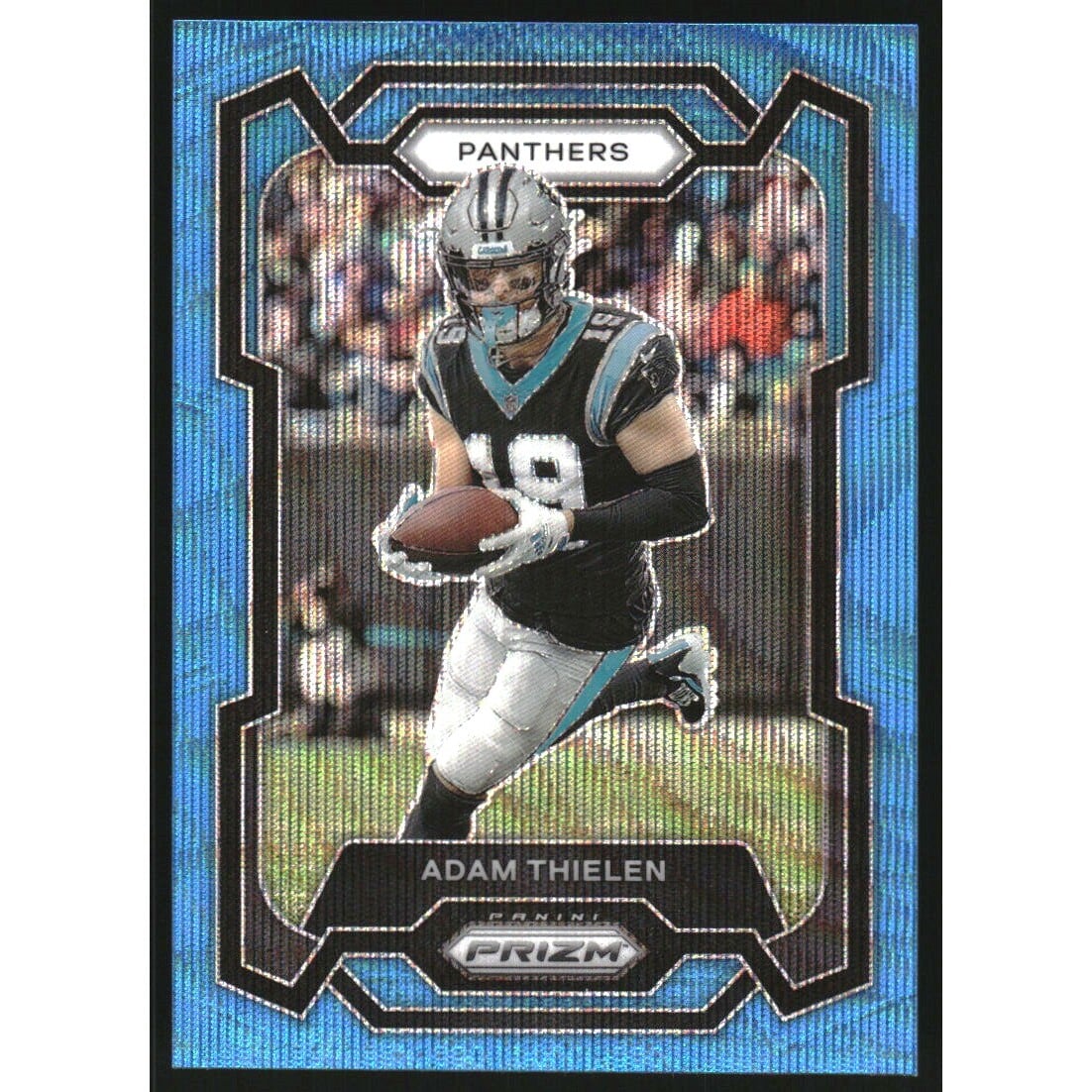 2023 Panini Prizm Prizms Blue Wave #37 Adam Thielen. rookie card picture