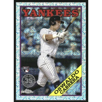 2023 Topps '88 Topps Silver Pack Chrome #T88C61 Oswaldo Cabrera