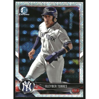 2018 Bowman Chrome Mega Box Prospects Refractors #BCP100 Gleyber Torres