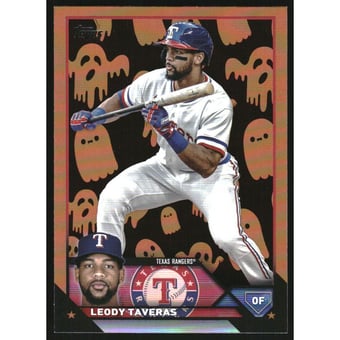 2023 Topps Update Halloween Ghost #US257 Leody Taveras