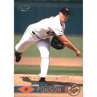 1999 Pacific Platinum Blue #58 Sidney Ponson