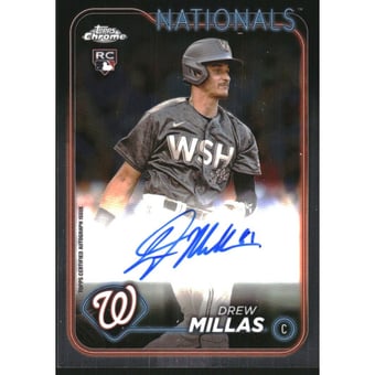 2024 Topps Chrome Rookie Autographs #RADM Drew Millas