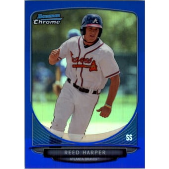 2013 Bowman Chrome Draft Draft Picks Blue Refractors #BDPP121 Reed Harper