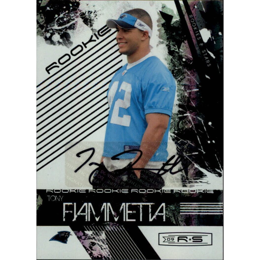 2009 Donruss Rookies and Stars Rookie Autographs Holofoil #195 Tony Fiammetta/250