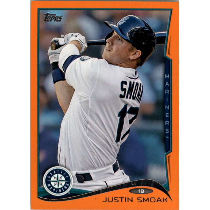 2014 Topps Factory Set Orange Border #213 Justin Smoak